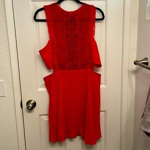 ASOS • Frill pinny bodice dress